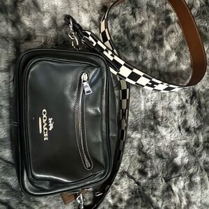 Coach black Jamie camera bag